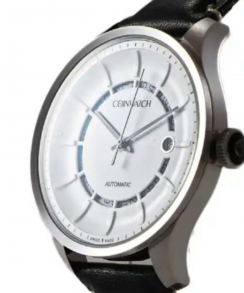 ساعت مچی عقربه ای مردانه کوین واچ Coinwatch مدل C182SWH