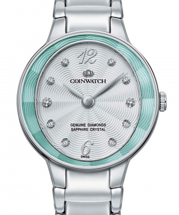 ساعت مچی عقربه ای زنانه کوین واچ Coinwatch مدل C175SGN