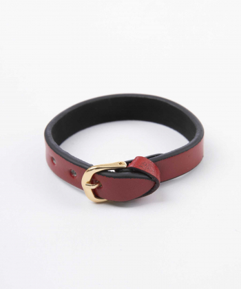 دستبند بچگانه چرم طبیعی بیسراک Bisrak کد LeatherBracelet-K102N