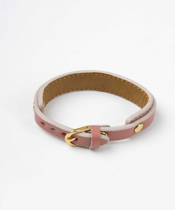 دستبند بچگانه چرم طبیعی بیسراک Bisrak کد LeatherBracelet-K101N