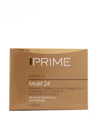 کرم مرطوب کننده 24 ساعته پریم Prime مدل Matex Moist 24h حجم 50 میلی لیتر