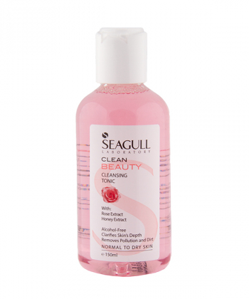 تونیک پاک کننده پوست سی گل Seagull مدل Clean Beauty حجم 150 میلی لیتر