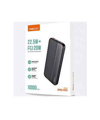 شارژر همراه رسی Recci مدل PowerBank RPB-P09