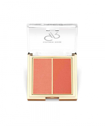 پالت رژگونه گلدن رز Golden Rose مدل Iconic Blush Duo