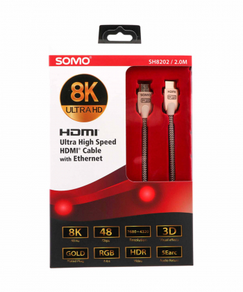 کابل HDMI سومو مدل SH8202 طول 2 متر