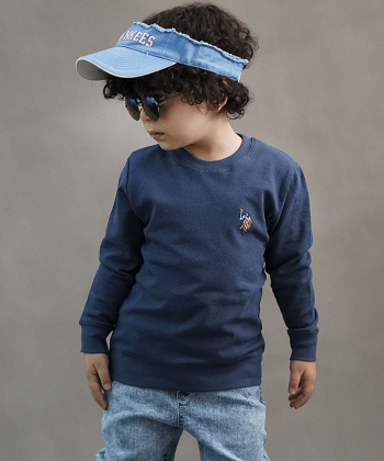 بلوز پسرانه یو اس پولو کیدز US Polo Kids کد 4023A4