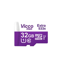 کارت حافظه microSDHC ویکومن مدل 533X کلاس 10 استاندارد UHS-I U1 سرعت 80MBps ظرفیت 32 گیگابایت