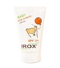 لوسیون ضد آفتاب بادکنکی اطفال SPF 24 ایروکس Irox وزن 135 گرم