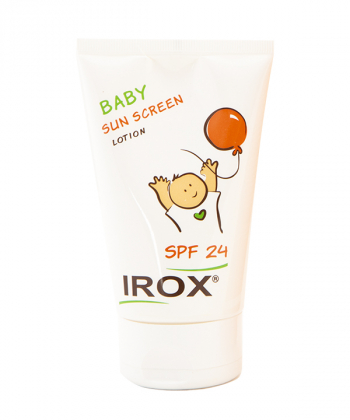 لوسیون ضد آفتاب بادکنکی اطفال SPF 24 ایروکس Irox وزن 135 گرم