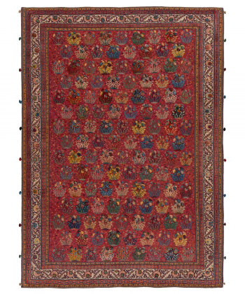 گلیم فرش شیراز ذوالانواریkilim carpet (shiraz)4112قرمز3