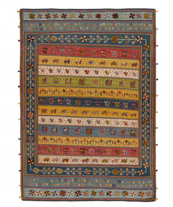 گلیم فرش شیراز الوان ذوالانواری 2991kilim carpet (shiraz)