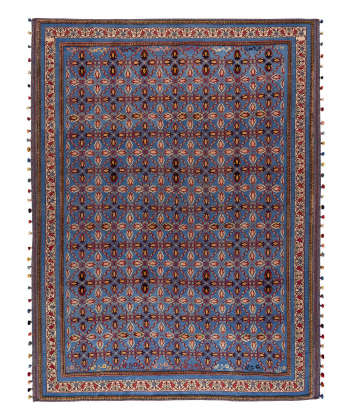 گلیم فرش شیرازآبی3 ذوالانواری 3155kilim carpet (shiraz)