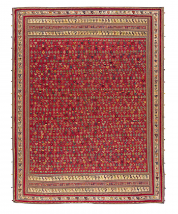 گلیم فرش شیرازقرمز3 ذوالانواری 3158kilim carpet (shiraz)