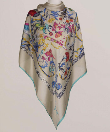 روسری زنانه نوولاشال Novella Shawl کد 088019