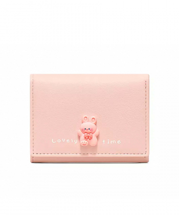 کیف پول زنانه کوچک طرح عروسکی تائومیک میک TAOMICMIC Y8249 cartoon short tri fold wallet student