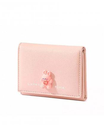 کیف پول زنانه کوچک طرح عروسکی تائومیک میک TAOMICMIC Y8249 cartoon short tri fold wallet student