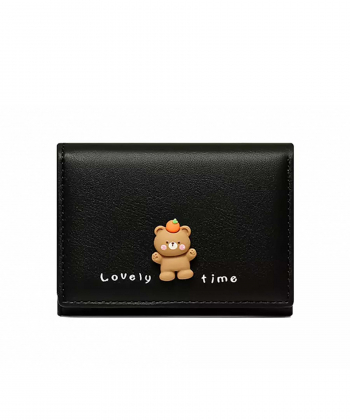 کیف پول زنانه کوچک طرح عروسکی تائومیک میک TAOMICMIC Y8249 cartoon short tri fold wallet student