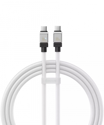 کابل سوپر فست شارژ تایپ سی به تایپ سی 100 وات یک متری بیسوس Baseus CoolPlay Series Fast Charging Cable Type-C - Type-C