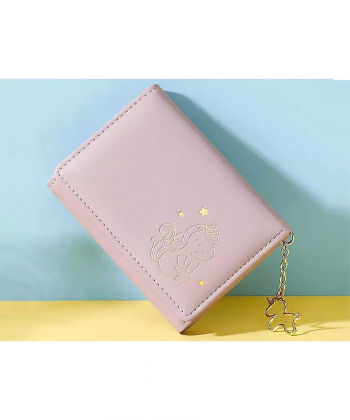 کیف پول زنانه فانتزی کوچک تائومیک میک TAOMICMIC Y8938 Cartoon Unicorn Anime Small Trifold Wallet