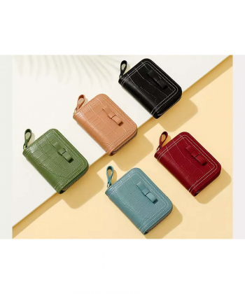 جا کارتی زنانه زیپی تائومیک میک TAOMICMIC Y8446 Ladies Multi-card Wallet Limb Card Bag Zipper