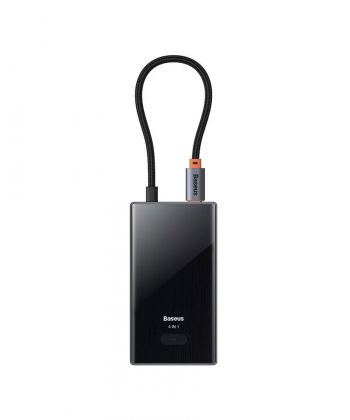 هاب تایپ سی چهار پورت یو اس بی بیسوس Baseus WKYY030013 4 in 1 Type-C to USB3.0x4 HUB Adapter