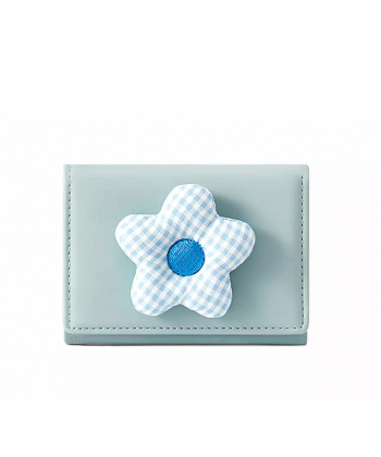 کیف پول فانتزی تاشو زنانه طرح گل تائومیک میک TAOMICMIC Y8074 Flower Cute Folding Wallet Tri-fold