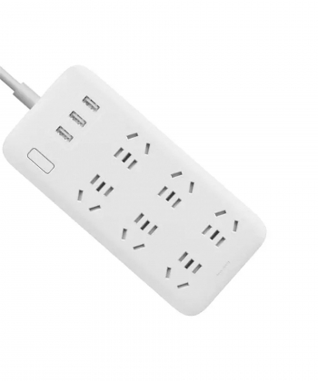 چند راهی و شارژر 6 سوکت و 3 یو اس بی شیائومی Xiaomi CXB6-1QM Power Strip