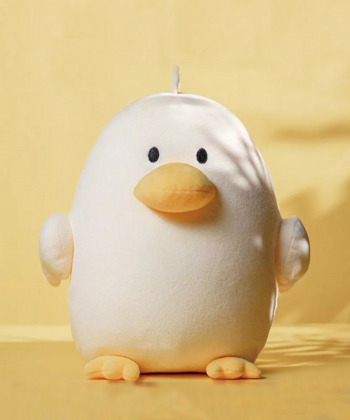 چراغ خواب فانتزی رومیزی اردک مخملی Plush Duck Soothing Night Light Children's Warm