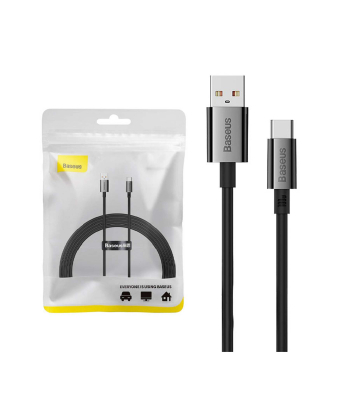 کابل سوپر فست شارژ یو اس بی به تایپ سی 100 وات 2 متر بیسوس Baseus Superior Series Fast Charging Data Cable USB to Type-C 100W P1