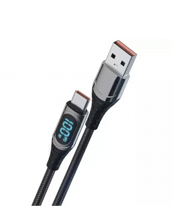 کابل شارژ یو اس بی به تایپ سی 6 آمپر رسی Recci RTC-P21C Type-C FAST CHARGING CABLE