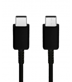 کابل سوپر فست شارژ اصلی دو سر تایپ سی 20 سانتی متری سامسونگ SAMSUNG 5A USB-C to USB-C Cable EP-DA705BBEGUS