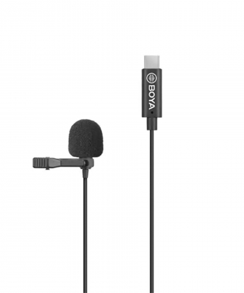 میکروفون یقه ای سیمی تایپ سی بویا BOYA BY-M3-OA Microphone