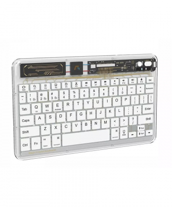 کیبورد بی سیم کریستالی کوتتسی Coteetci Bluetooth Crystal keyboard 84008