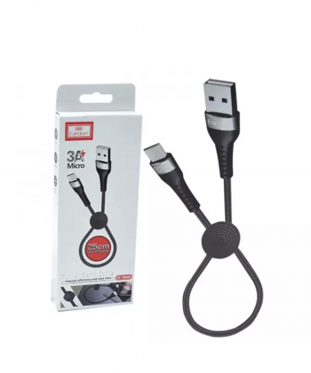 کابل شارژ یو اس بی به میکرو یو اس بی پاوربانکی 25 سانتی متری ارلدام Earldom EC-094M USB Data Cable 25cm