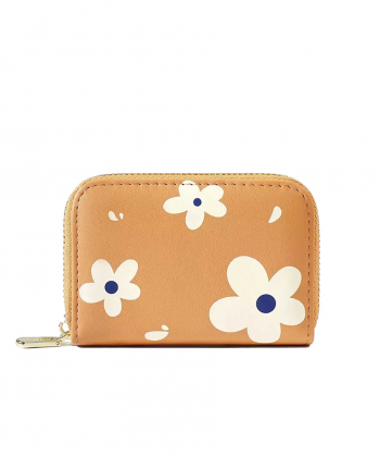 کیف پول و کارت دخترانه گلدار تائومیک میک TAOMICMIC Y8376 PU leather credit card holder girl wallet