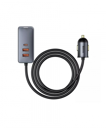 شارژر فندکی 4 پورت بیسوس مدل Baseus Share Together Car Charger 120W CCBT-A0G