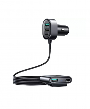 شارژر فندکی خودرو فست شارژ 5 پورت جویروم JOYROOM JR-CL05 5-Port Fast Car Charger 72W