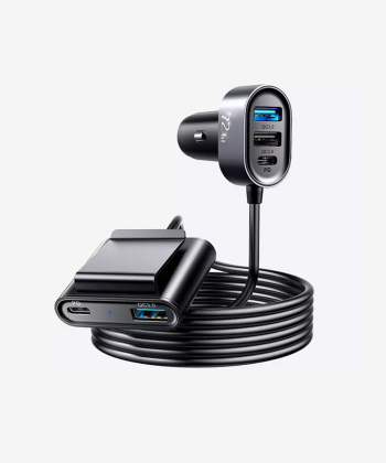 شارژر فندکی خودرو فست شارژ 5 پورت جویروم JOYROOM JR-CL05 5-Port Fast Car Charger 72W