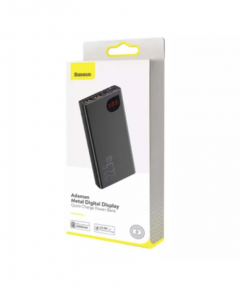 پاور بانک شارژ سریع بیسوس Baseus Adaman Metal Digital Display 10000mAh