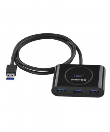 پاورهاب یو اس بی 4 پورت یک متر یوگرین Ugreen CR113 20291 USB 3.0 HUB 4 port