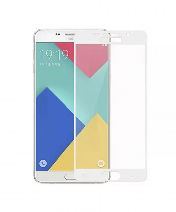 محافظ صفحه نمایش شیشه ای تمام صفحه سامسونگ Glass Samsung Galaxy A3 2016