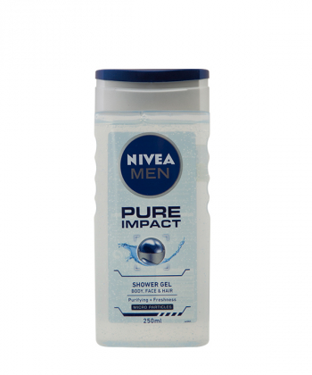 شامپو سر و بدن مردانه نیوآ Nivea مدل Pure Impact حجم 250 میلی لیتر