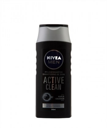 شامپو مردانه نیوآ Nivea مدل Active Clean حجم 250 میلی لیتر