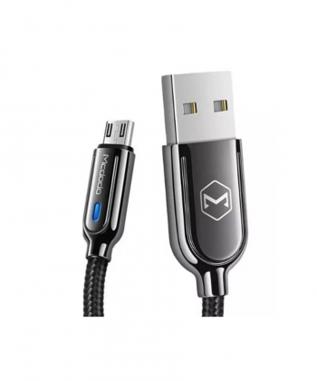 کابل شارژ سریع میکرویواس بی 1.5 متری مک دودو Mcdodo Cabel micro USB auto disconnect 3A CA-6201