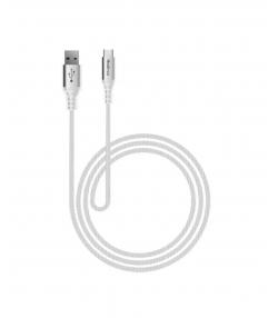 کابل شارژ سریع و انتقال داده روکش نایلونی هادرون Hadron HTC-A-C02 USB Type A/USB Type C