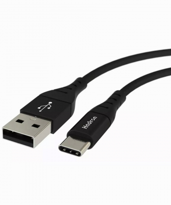 کابل شارژ سریع و انتقال داده روکش نایلونی هادرون Hadron HTC-A-C02 USB Type A/USB Type C