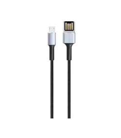 کابل شارژ سریع و انتقال داده میکرو به یواس بی یک متری ایکس او XO double side insert charging cable MICRO USB NB116