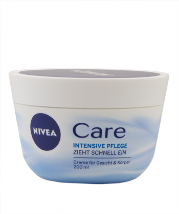 کرم مرطوب کننده نیوآ Nivea سری Care حجم 200 میلی لیتر