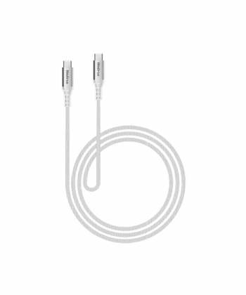 کابل شارژ و انتقال داده تایپ سی به تایپ سی با روکش نایلونی هادرون Hadron HTC-C-C02 USB Type C Cable