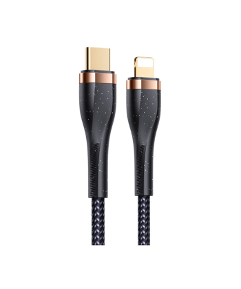 کابل شارژ و انتقال داده سریع تایپ سی به لایتنینگ یوسامز Usams US-SJ489 U64 Type-C To Lightning 20W PD Fast Cable 1.2m